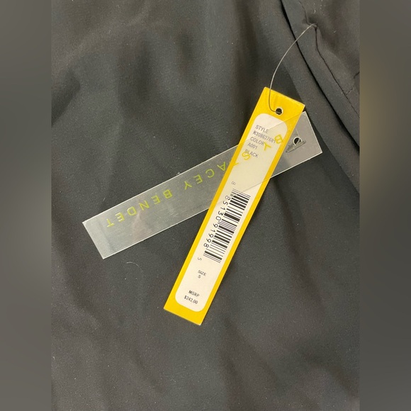 ALICE AND OLIVIA Trina Black Bow Back Dress size S - Picture 2 of 3